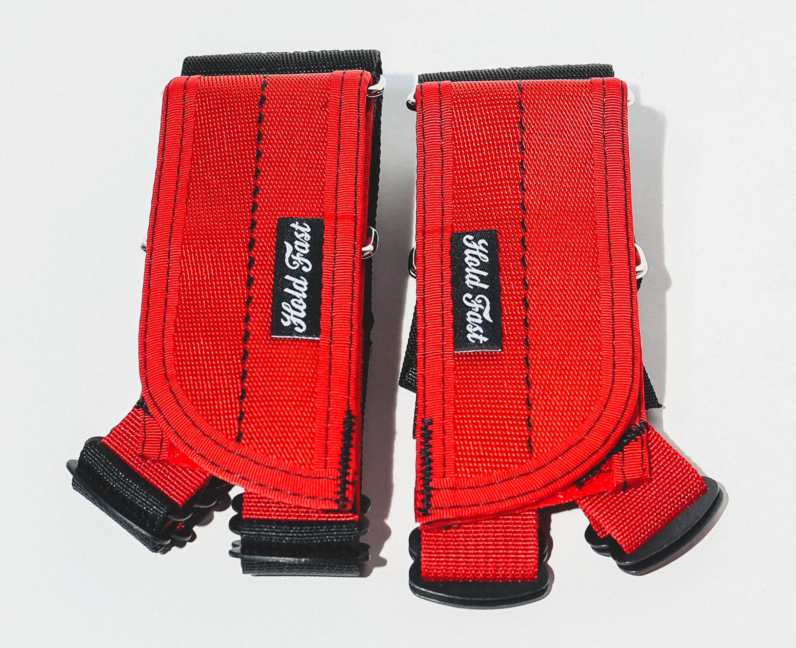 hold fast pedal straps Mostly Red Straps
