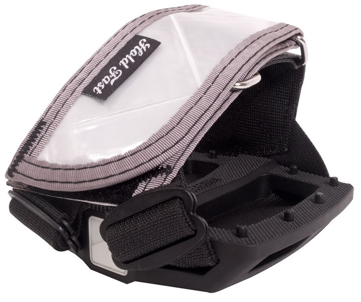 Grey Hi-Liter FRS Pedal Straps