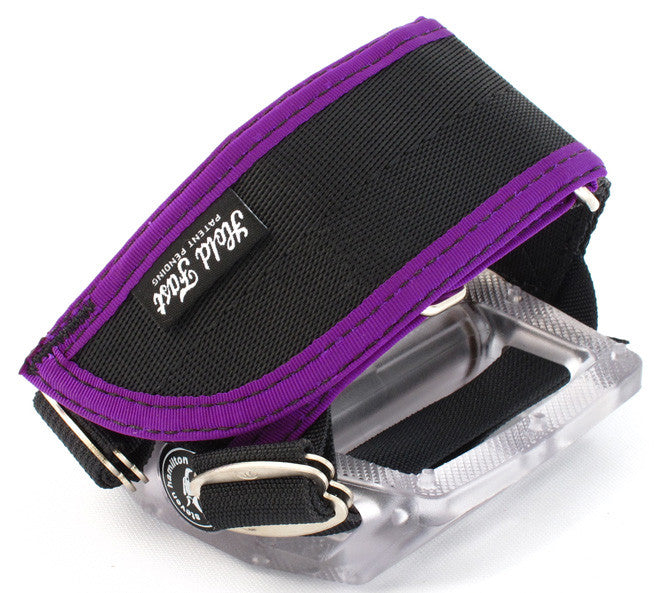 hold fast pedal straps Purple FRS Pedal Straps
